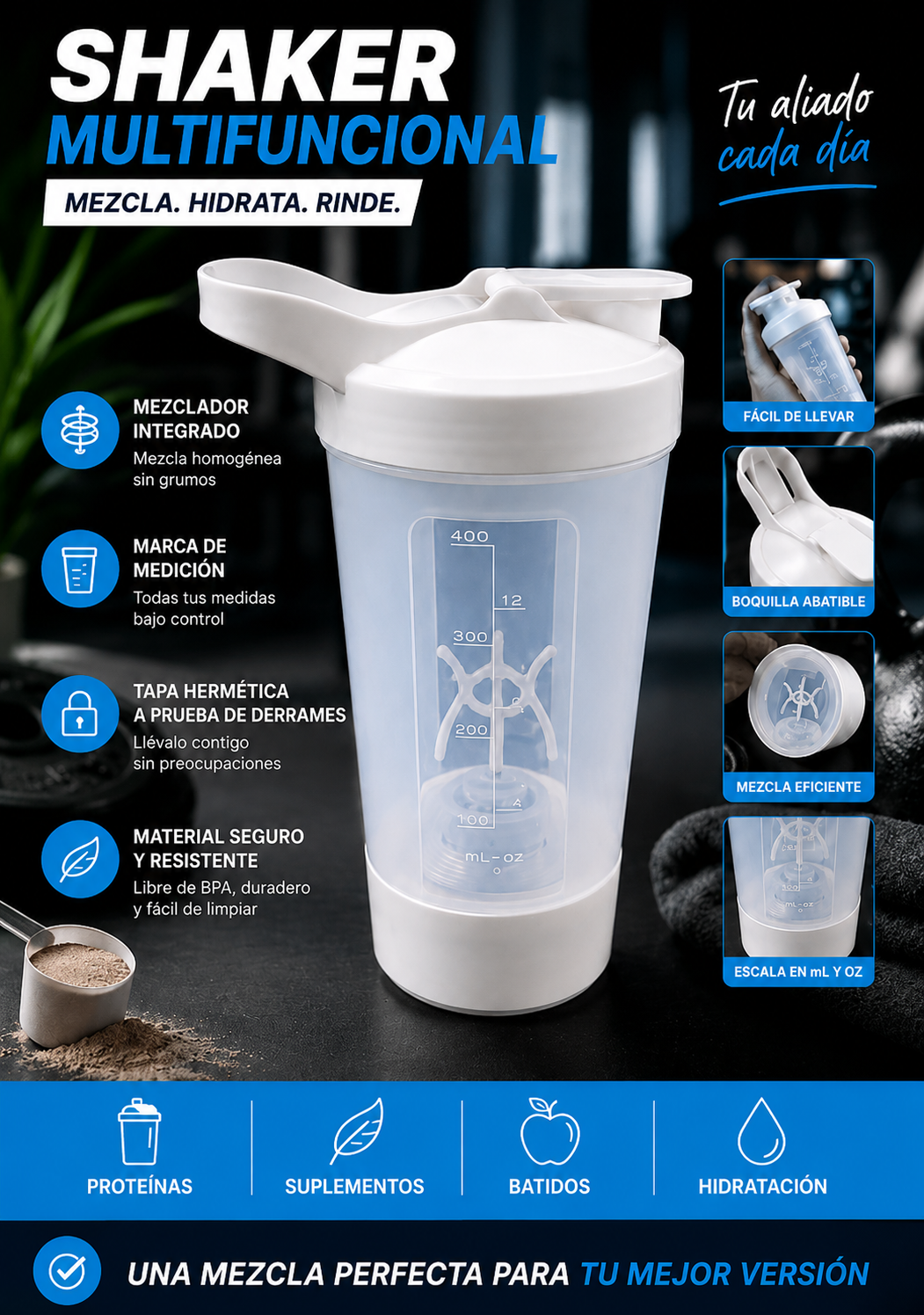 SHAKER MULTIFUNCIONAL